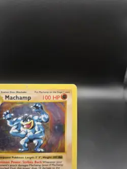 Machamp Shadowless 8/102 Base Set 1st Edition WOTC Pokemon Card - MP/HP - Image 3