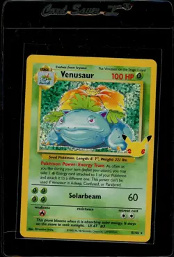 2021 Pokemon Celebrations Venusaur Holo 15/102 Classic Collection Base Set 25th - Image 1
