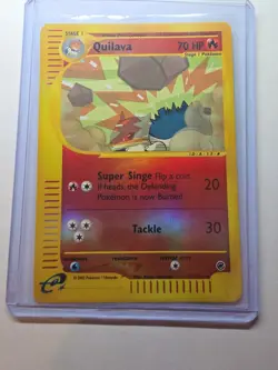 Quilava 91/165 Pokemon TCG Expedition Base Set Reverse Holo HP - Image 4