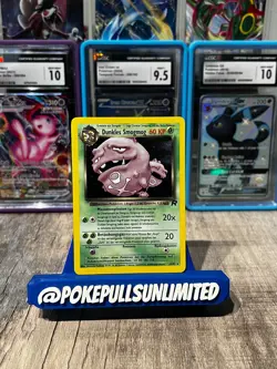 Pokemon Card Team Rocket No 14/82 Dark Weezing Holo German - Image 1