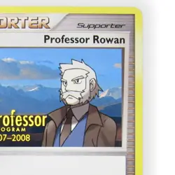 Professor Rowan 112/130 Stamped Professor Program 2007 Pokemon Promo Card LP/NM - Image 4