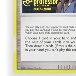 Professor Rowan 112/130 Stamped Professor Program 2007 Pokemon Promo Card LP/NM - Image 5
