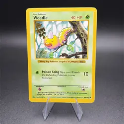 Pokemon Weedle 069/102 Base Set (Shadowless) Regular - Image 1