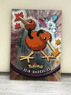 2000 Topps Pokemon TV Animation Edition Series 2 Doduo #84 Foil Blue Logo NM - Image 1