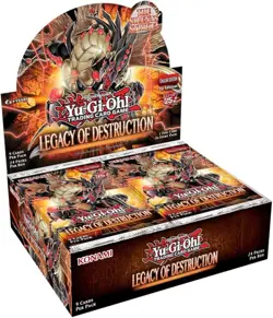 Yugioh Legacy of Destruction Booster Box New in Shrink *Factory Sealed* - Image 1