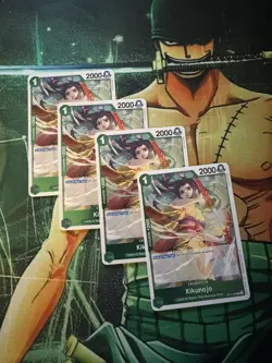 One Piece TCG Kikunojo OP14-023 R Playset (x4 Cards) - Image 1