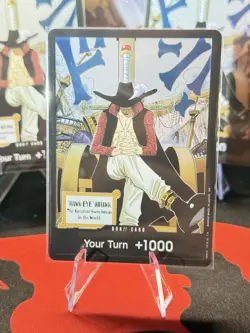 One Piece DON!! Dracule Mihawk 5 card Set OP14 Azure Sea’s Seven ENG Near Mint - Image 4