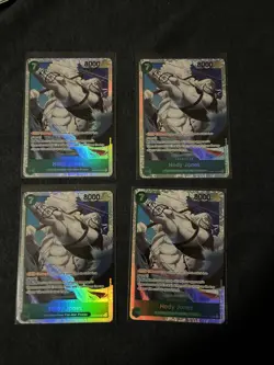 Hody Jones OP06-035 SR x4 Playset One Piece TCG Wings of the Captain English - Image 1