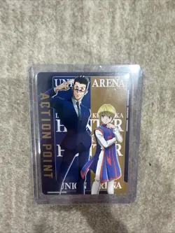 Hunter X Hunter Leorio Action Point Foil - UE02BT/HTR-1-AP03 NM - Union Arena - Image 1
