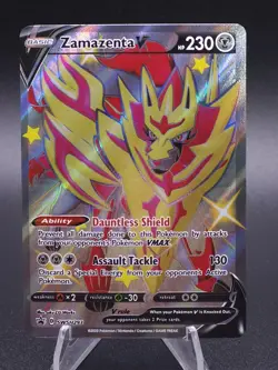 Zamazenta V SWSH293 Promo Black Star - NM Pokemon Card - Image 1