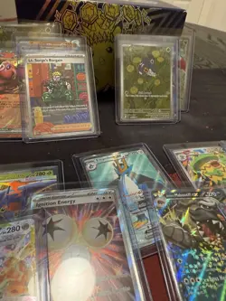 🔥Pokemon Card Lot 111 Cards - Holos, Double Rare, & Illustration Rare Included - Image 2