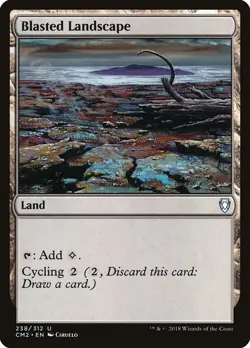 Blasted Landscape - Commander Anthology Volume II | MTG Card - Image 1