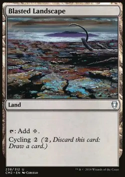 Blasted Landscape - Commander Anthology Volume II | MTG Card - Image 3