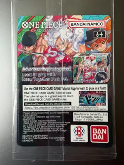 One Piece Promotion Card - Monkey.D.Luffy P-055 SEALED College Basketball US NEW - Image 2