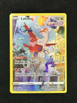 Latias - GG20/GG70 - Pokemon Crown Zenith Galarian Gallery Holo Card NM - Image 1
