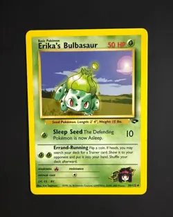 Erika's Bulbasaur 39/132 Gym Challenge Pokemon Card - Image 1