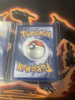 First partner Bulbasaur Charmander Squirtle Holo Lot 3 Cards - Image 5
