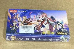 Genshin Impact Trading Card Deluxe Booster Box MM-LT01-01Y New - Image 1