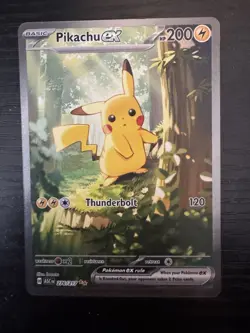 Pikachu EX Ascended Heroes Special Illustration Rare Card 276/217 SIR NM/MINT - Image 1