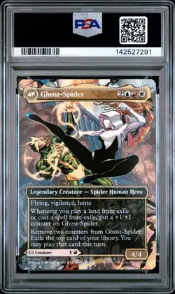 Gwen Stacy (0202) (Borderless) Marvel's Spider-Man Regular PSA 10 GEM MINT - Image 2