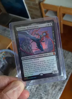 Gwenom Remorseless mtg Foil Promo 056 Magic The Gathering Spider-Man - Image 3