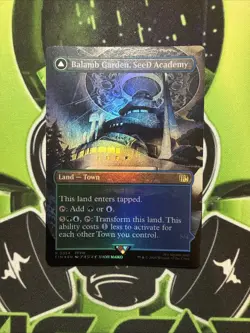 Balamb Garden, SeeD Academy (Borderless FOIL) - Final Fantasy Magic Mtg - Image 1