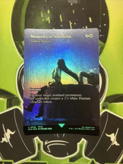 Memories of Nibelheim /Stroke of Midnight (Borderless Foil) U 0026 Mtg NM - Image 1