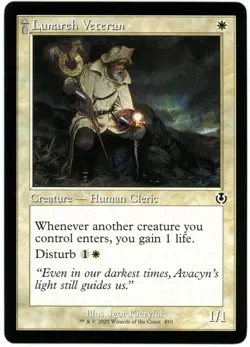 4x Lunarch Veteran - Retro - MtG Innistrad Remastered - NM - Image 1