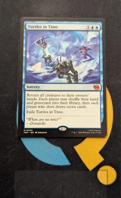 Turtles in Time Mythic TMT 055 Teenage Mutant Ninja Turtles MTG - Image 1