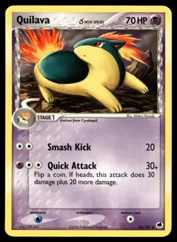 Quilava 36/101 Pokemon Dragon Frontiers Non Holo - Image 1