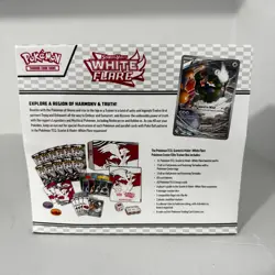 White Flare Pokemon Center ETB Exclusive Elite Trainer Box, Factory SEALED - Image 2