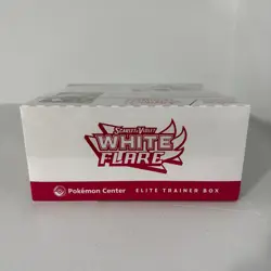 White Flare Pokemon Center ETB Exclusive Elite Trainer Box, Factory SEALED - Image 4