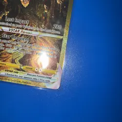 Pokemon Giratina VSTAR Crown Zenith Galarian Gallery GG69/GG70 Gold Alt Art Card - Image 5