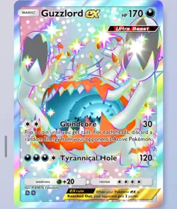Pokemon TCG POCKET - Guzzlord EX Shiny 2⭐, Crimson Blaze, English - Image 1