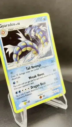 🌊🐉 Pokemon TCG – Gyarados 19/100 – Stormfront – Cosmos Holo Rare – LP - Image 2