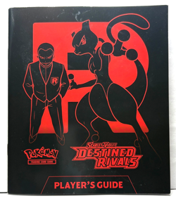 2025 Destined Rivals Player Guide Manual From Destined Rivals ETB Scarlet&Violet - Image 1