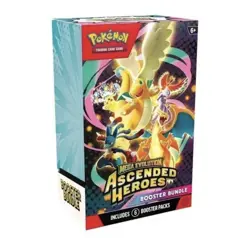 Pokemon Center Ascended Heroes Booster Bundle (6 Packs) X 6 – PRESALE - Image 1
