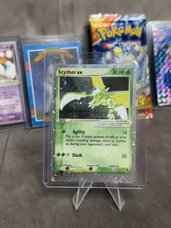 Pokemon Scyther ex 102/109 Ruby and Sapphire Holo Ultra Rare EX English - Image 1