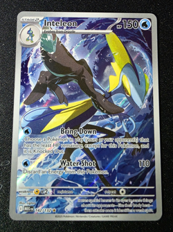 Inteleon 142/132 Illustration Rare IR Pokemon TCG Mega Evolutions - Image 1