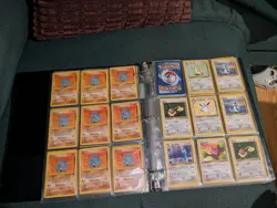 Vintage Pokemon Binder Collection (Non-holo Commons, Uncommons, Rares) 636996769739 - Image 1