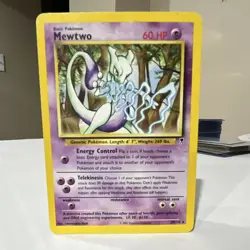 Pokemon Mewtwo Legendary Collection Rare 29/110 60 HP Regular English 2002 - Image 1