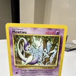 Pokemon Mewtwo Legendary Collection Rare 29/110 60 HP Regular English 2002 - Image 2