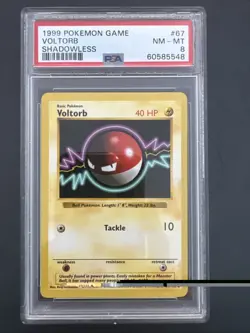 1999 Pokemon Game Voltorb Shadowless Nm-Mt 8 - Image 1