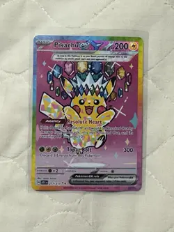Pokemon TCG - Pikachu EX - Special Illustration Rare 277/217 Ascended Heroes NM - Image 1