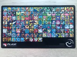 Official Pokemon Generation 4 Sinnoh Black Playmat (Professor Program) - Image 1