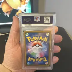 Pokemon Pikachu V 104/100 S4 Amazing Volt Tackle Full Art Holo Japanese PSA 10 - Image 4