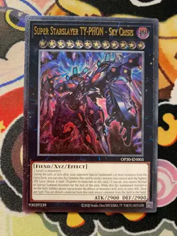 OP30-EN003 Super Starslayer TY-PHON - Sky Crisis Ultimate Rare Yugioh - Image 1