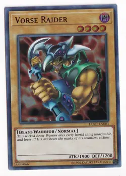 Yugioh Vorse Raider LCKC-EN003 Ultra Rare Alternate Art NM - Image 1