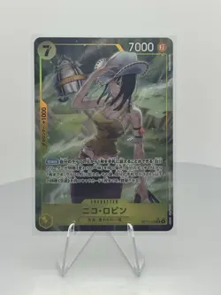 One Piece CCG Nico Robin Parallel Japanese OP15-109 Mint - Image 1
