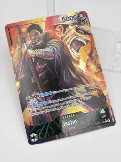 One Piece Issho OP04-020 Alternate Art Leader - Kingdoms of Intrigue NM ENGLISH - Image 2
